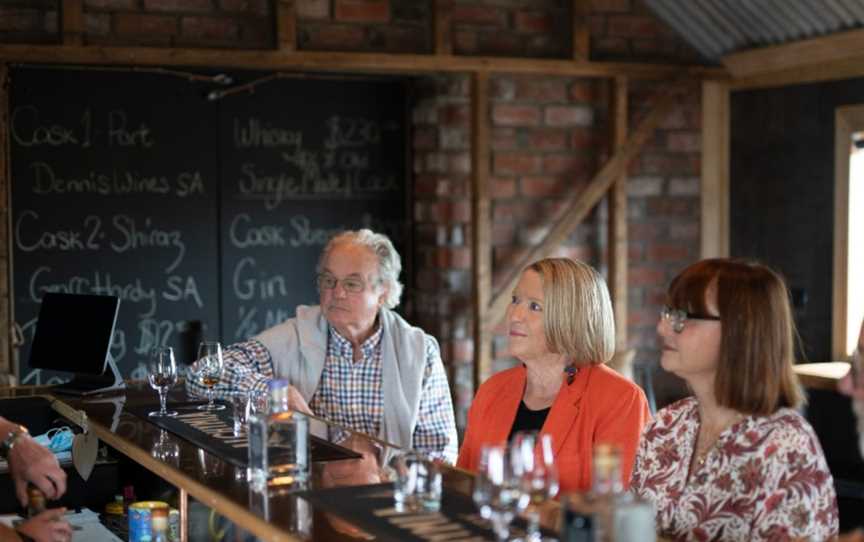 Alchymia Distillery Tour, Table Cape, TAS