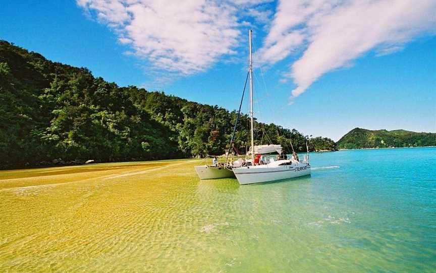 Abel Tasman Sailing Adventures, Kaiteriteri, New Zealand