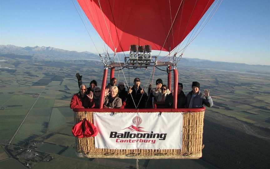 Ballooning Canterbury - Hot Air Balloon Rides, Darfield, New Zealand