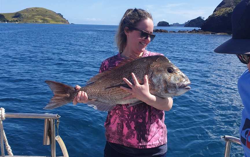 Hooked on Barrier, Great Barrier Island, New Zealand