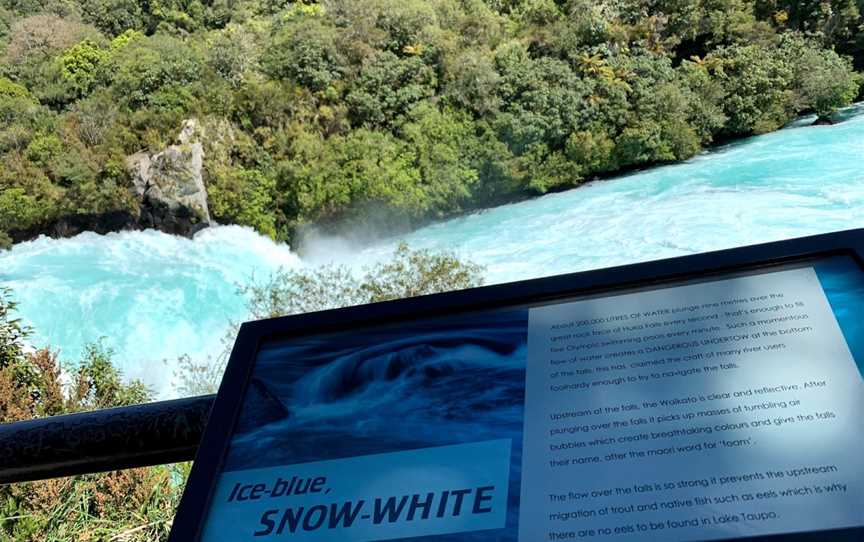 Huka Falls Trust Kiosk, Wairakei, New Zealand