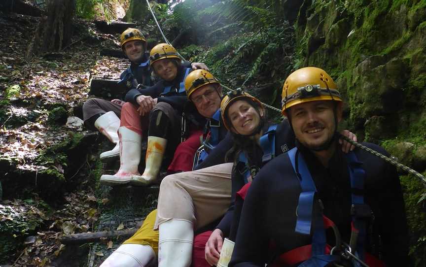 Kiwi Cave Rafting, Hangatiki, New Zealand