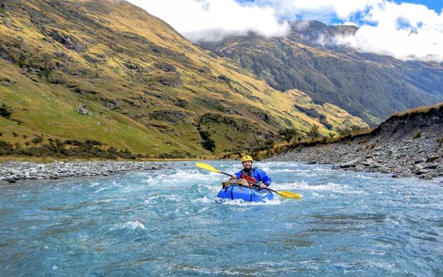 Packrafting Queenstown, Fernhill, New Zealand