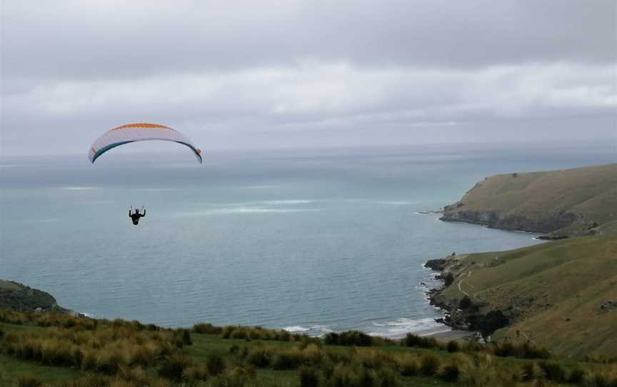 Paragliding Launch Area (CHGPC), Sumner, New Zealand