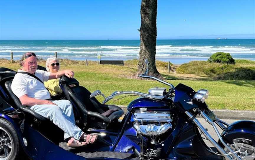 V8 Trike Tours Tauranga, Mount Maunganui, New Zealand