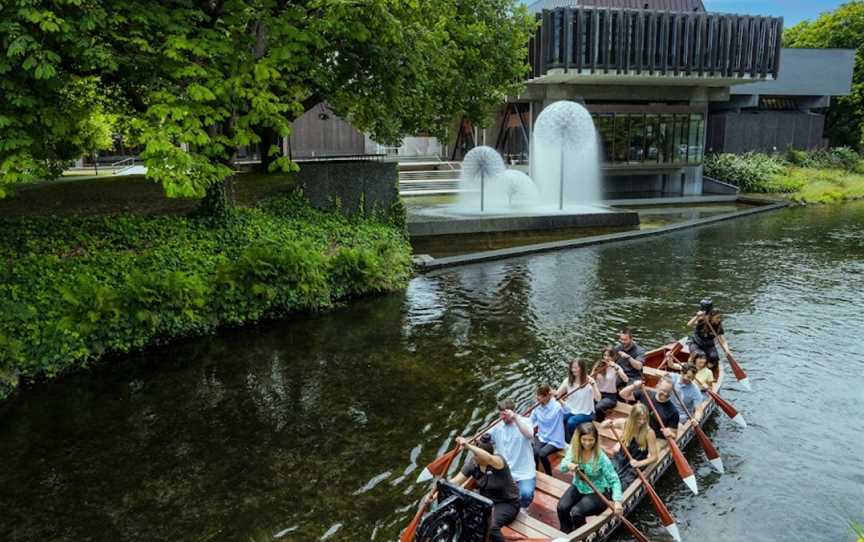 Waka on Avon (Ko Tane), Christchurch, New Zealand