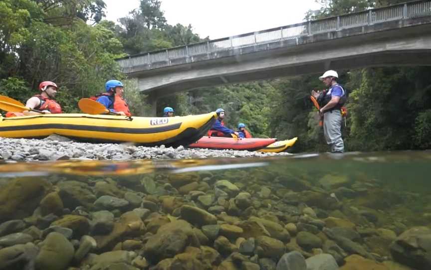 Wellington rafting, Trentham, New Zealand