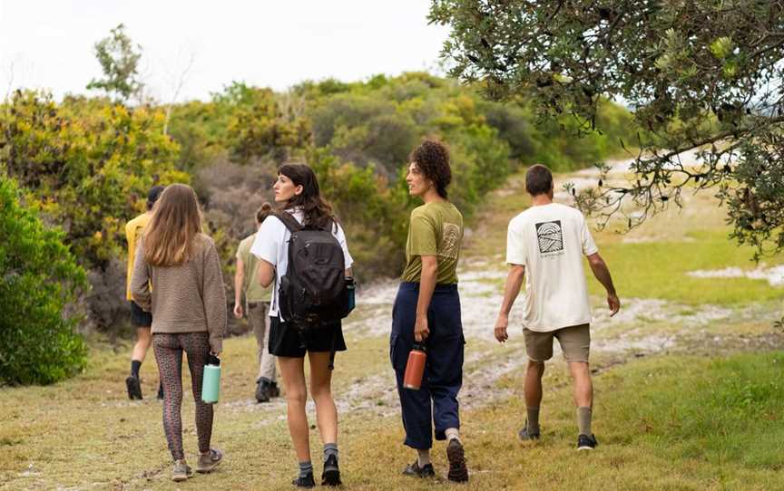 Exploring the coastal vegetation in Lennox Head