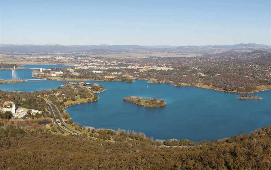 Canberra From Black Mountain Tower