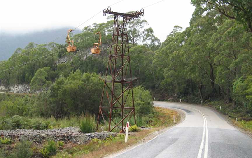 Disused Bucketway Murchison Highway Rosebery