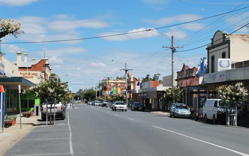 Numurkah Melville Street.JPG