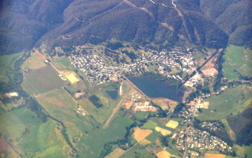 Mount Beauty Tawonga Southaerial