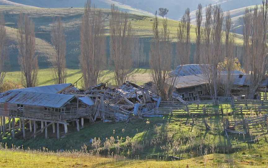 Ensay Shearing Sheds Remains Vic