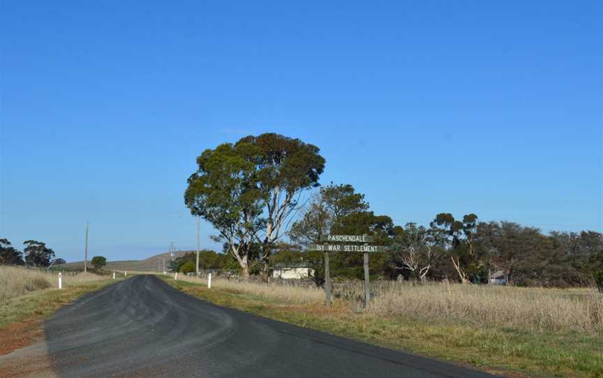 Paschendale Town Entry Sign.JPG