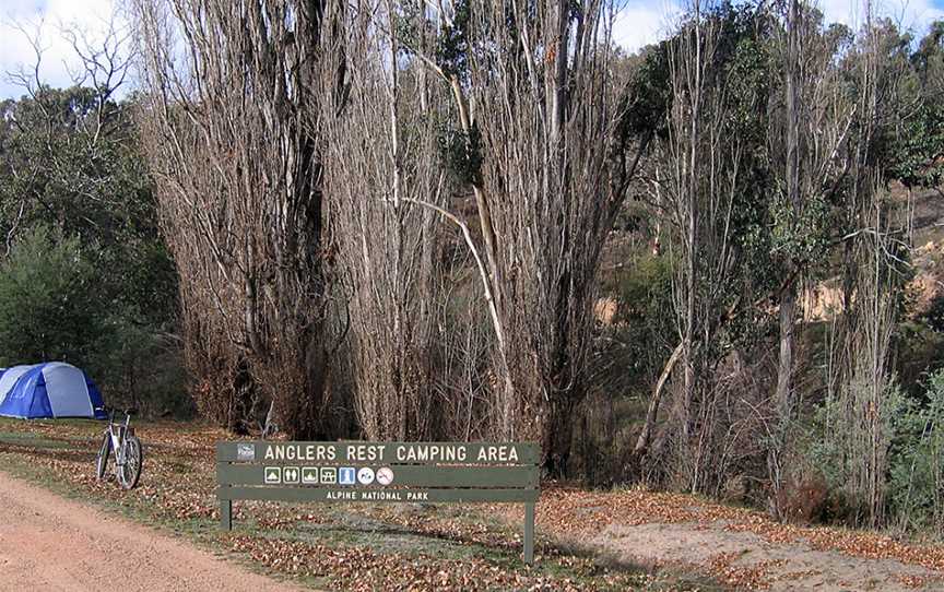 Anglers Rest Camping Area CAnglers Rest CVic Cjjron C6.06.2009