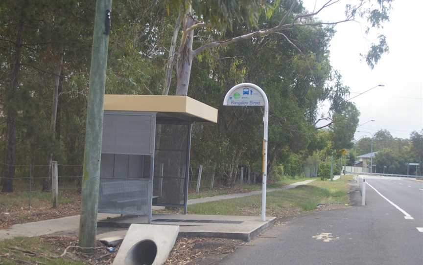 Bangalow Street bus stop, Albany Creek Rd and Bangalow St Bridgeman Downs IMGP0075.jpg