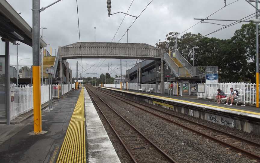 Loganlea Railway Station CQueensland CJuly2012