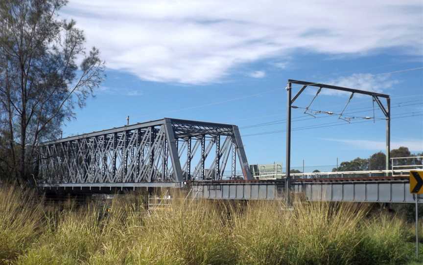 Sadliers Crossing Railway Bridgesideat Wulkuraka CQueensland