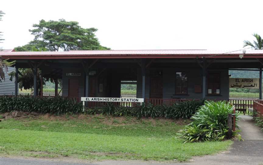 Theformer El Arishrailwaystationin Queensland Cnowa"historystation"