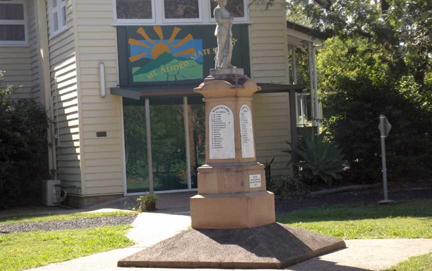 Warmemorial2at Mount Alford State Schoolat Mount Alford CQueensland