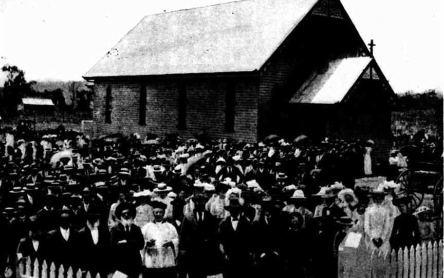 Openingceremony CSt Lawrence O' Toole Catholicchurch CFreestone CSunday15 November1903