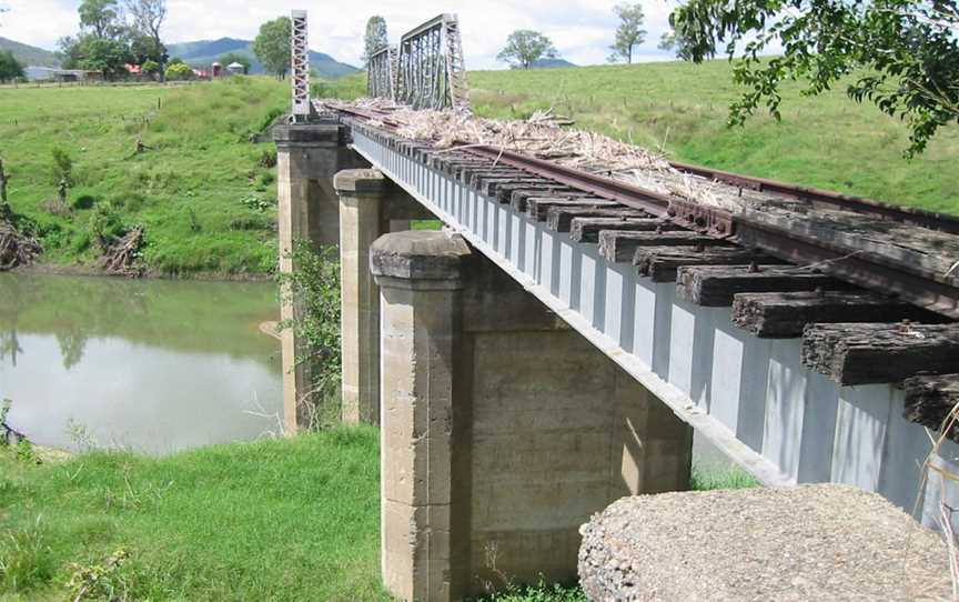 Brisbane Valley Rail Trail Harlin Rail Bridge2011