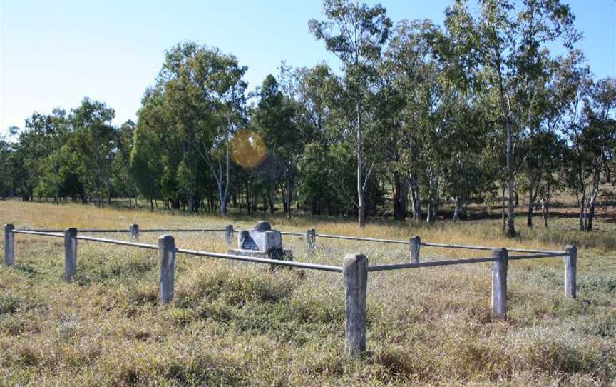 Fraser family grave site and memorial, Hornet Bank (2008).jpg