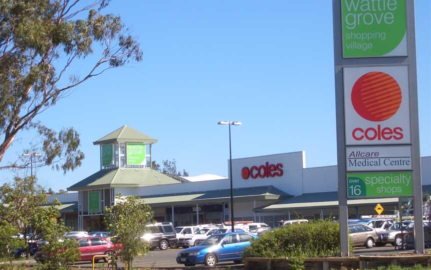 Wattle Grove shopping centre.JPG