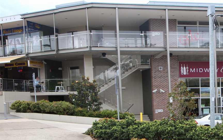 Midway Shops Denistone East Panorama20140428