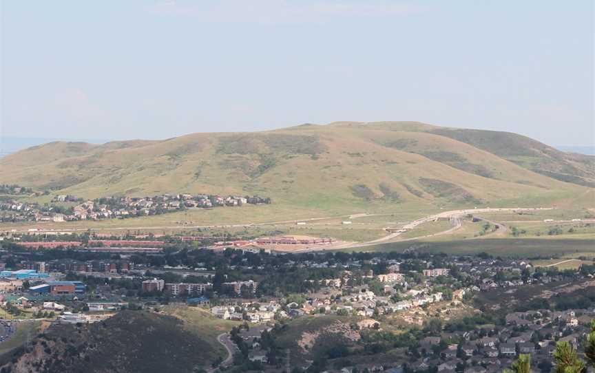 Green Mountain as seen from Mt. Zion