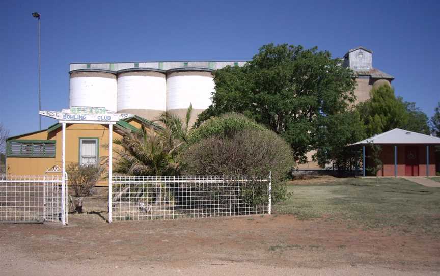 Beckom Bowling Club Silos