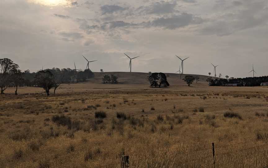 Wind farm at Bannister, New South Wales, 2019.jpg