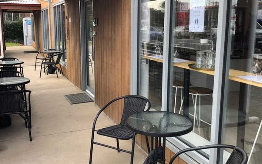 Sit outdoors at the Cellar Door in Tarago