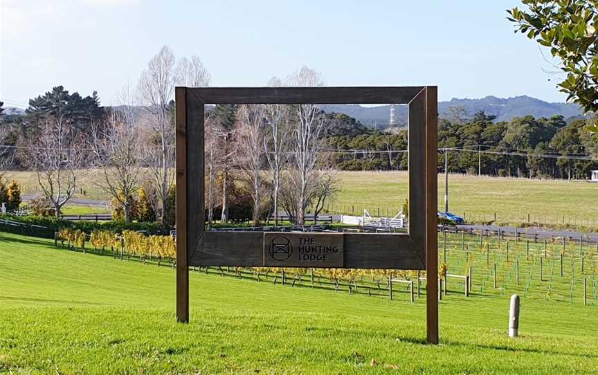 The Hunting Lodge winery, Waimauku, New Zealand