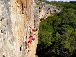 Climbing at Wallcliffe