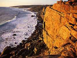 Climbing at Wilyabrup