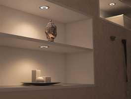 Lighting in furniture from Hettich