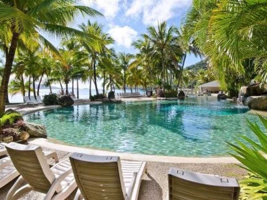 Heliconia Grove on Hamilton Island, Whitsundays, QLD