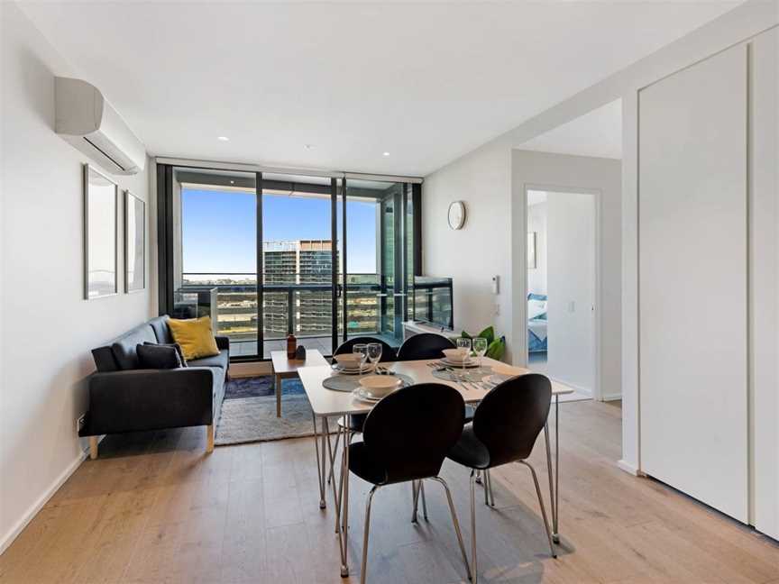 MEL High Level Water View 2Bed PARKING POOL GYM, Docklands, VIC