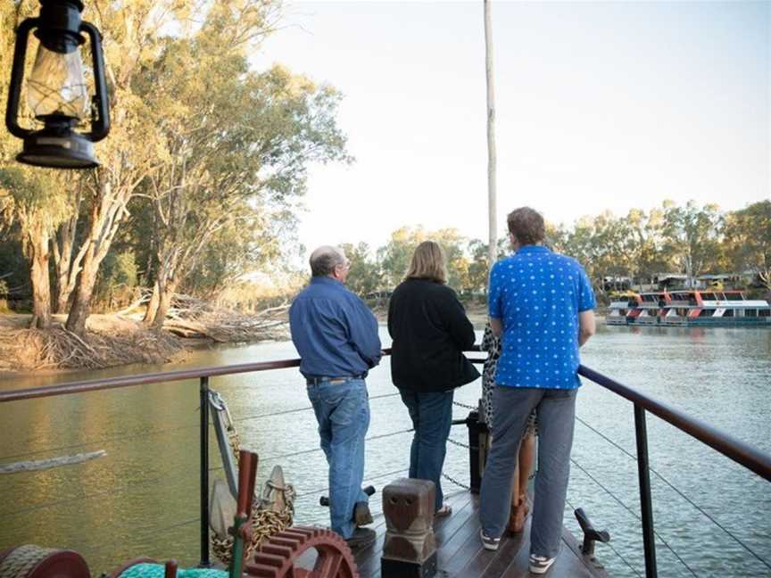 Paddlesteamer Emmylou Boatel, Echuca, VIC