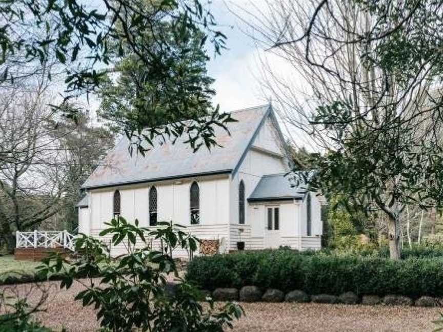 Church Conversion, Private Garden, Family Escape, Lyonville, VIC