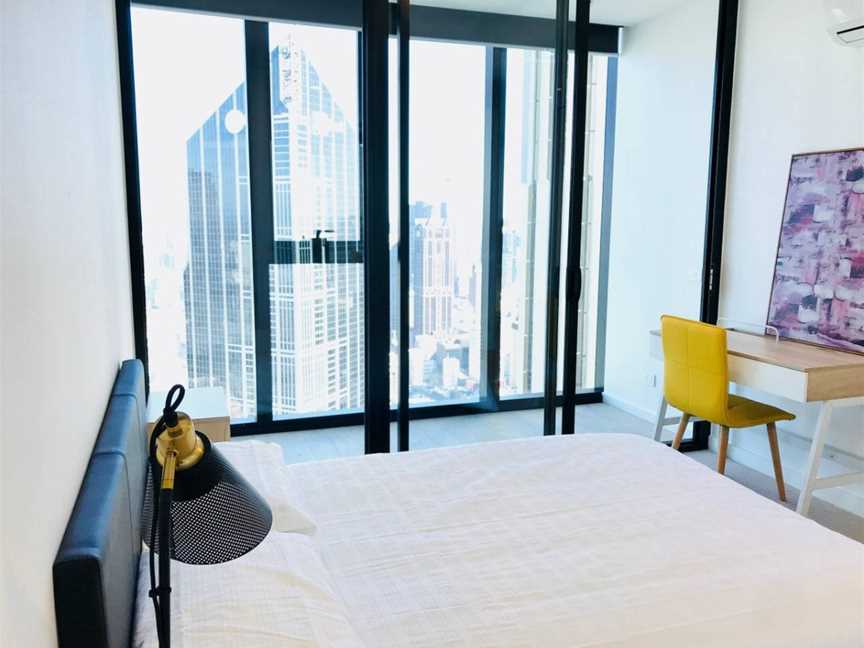 Lux 3 Bedroom Apartment of Avant Tower-Skyhigh, Melbourne CBD, VIC