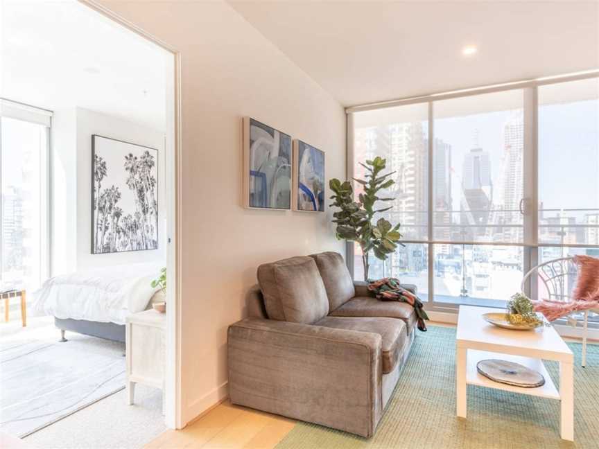 Stylish city views CBD 2 bed 2 bath, Melbourne CBD, VIC