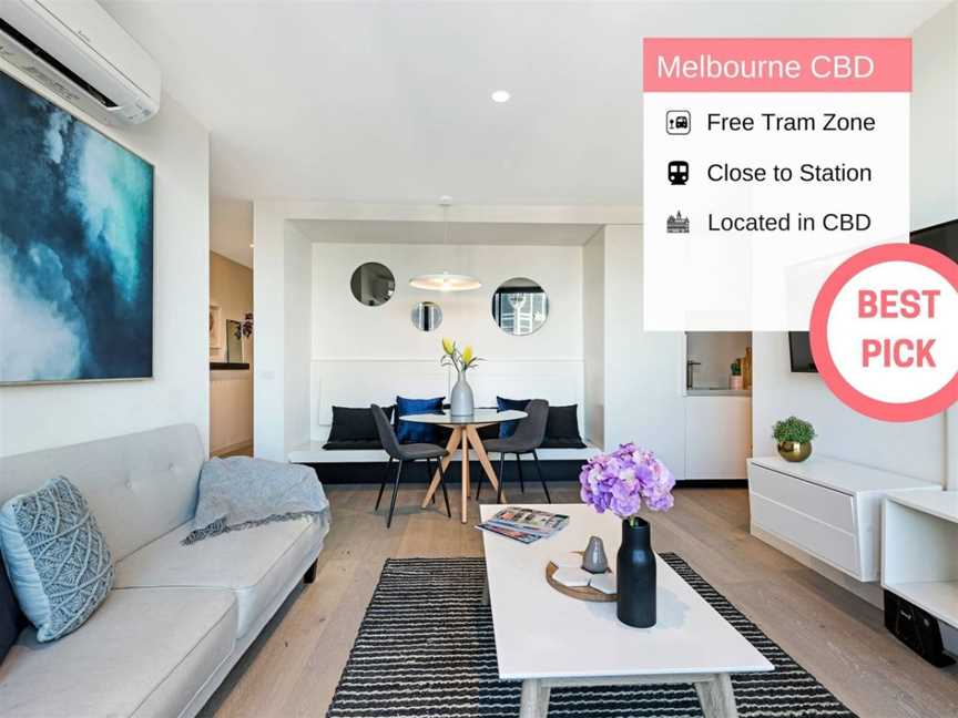 Melbourne City Centre 2 Bed APT POOL and GYM, Melbourne CBD, VIC