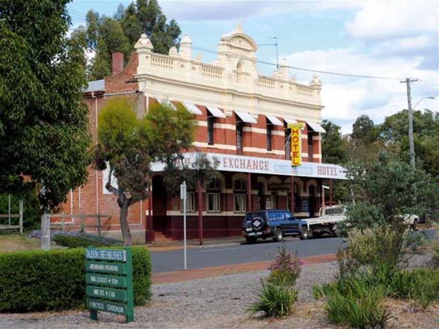 Exchange Hotel, Accommodation in Greenbushes