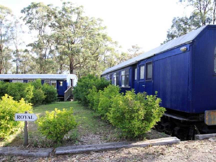 Krinklewood Cottage & Train Carriages, Pokolbin, NSW