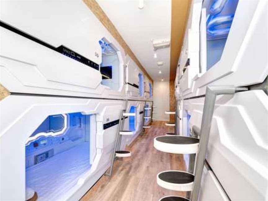 Space Q Capsule Hotel, Haymarket, NSW