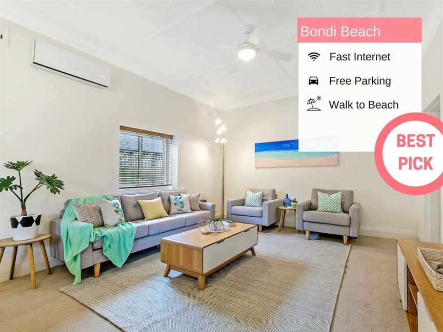 Cosy Family House In BONDI | Mins to Bondi Beach!!, North Bondi, NSW