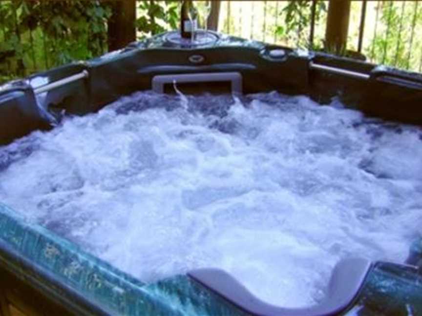 Enjoy a Jacuzzi under the open sky