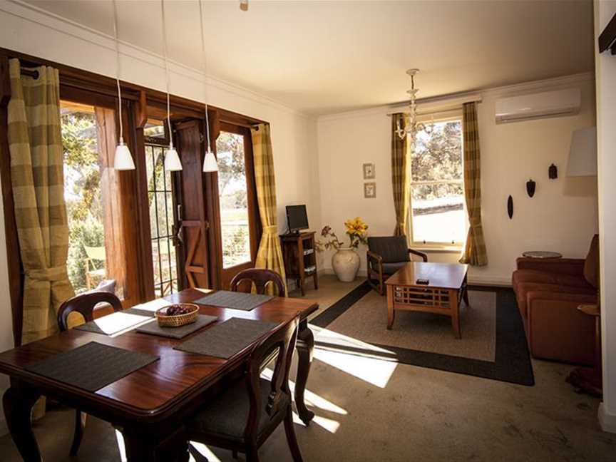 Cottage living room and dining